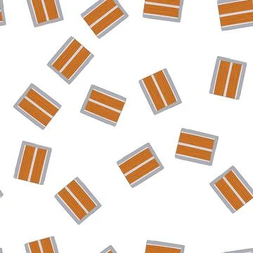 Pattern elevator doors closing on a wooden texture background Stock Illustration