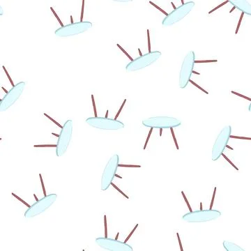 Pattern empty glass table cartoon vector イラスト素材