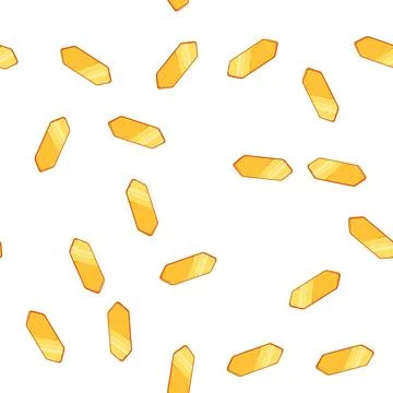 Pattern en gold game button cartoon vector Stock Illustration
