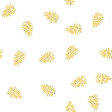 Pattern en gold leaves cartoon vector 스톡 일러스트