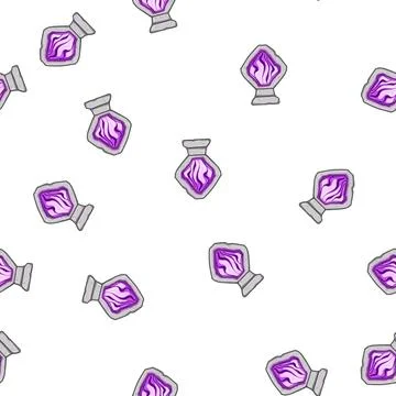 Pattern enchantment magic door portal cartoon vector Stockillustratie