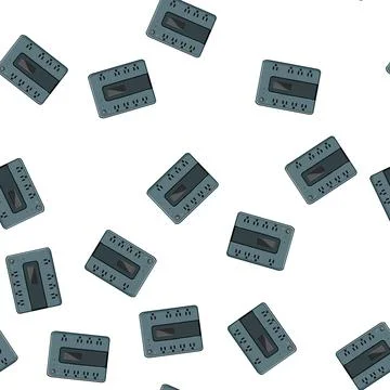 Pattern energy battery backup cartoon vector Stock Illustration