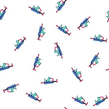 Pattern energy blaster gun cartoon vector イラスト素材