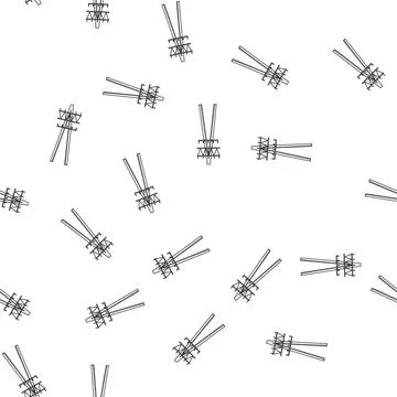Pattern energy electric pylon cartoon vector 스톡 일러스트