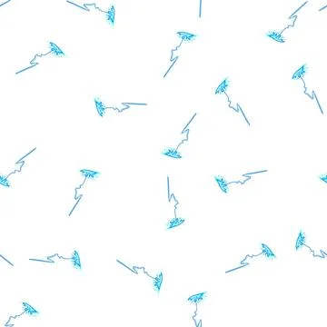 Pattern energy lightning effect cartoon vector 스톡 일러스트