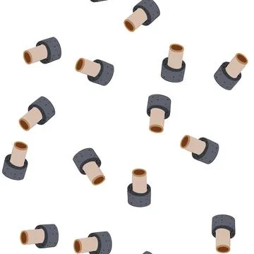 Pattern energy pipe insulation cartoon vector Stock Illustration