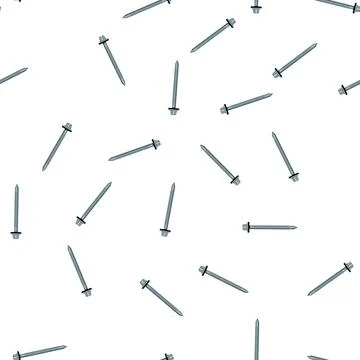 Pattern energy roofing screw cartoon vector Stock Illustration