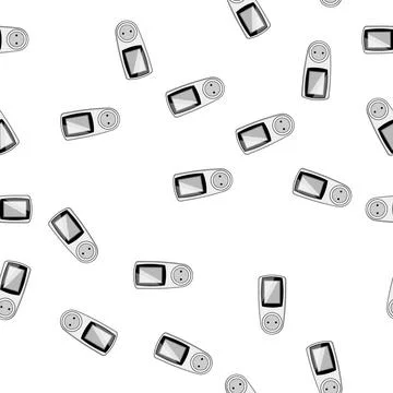 Pattern energy watt meter cartoon vector Stock Illustration