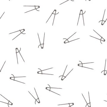 Pattern engineer compass divider cartoon vector sign color Stock Illustration