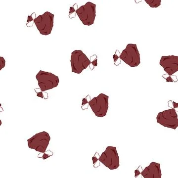 Pattern environment compostable trash bag cartoon vector Stock Illustration