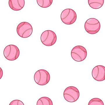 Pattern equipment baseball ball cartoon vector Stockillustratie
