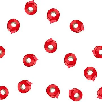 Pattern equipment electrical tape cartoon vector Stock Illustration