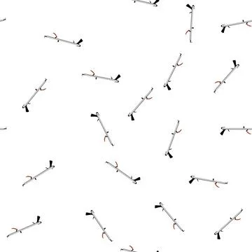 Pattern equipment grabber tool cartoon vector Stock Illustration