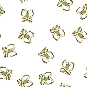 Pattern ergonomic back posture corrector cartoon vector イラスト素材