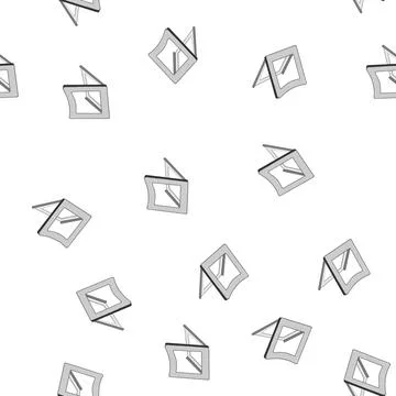 Pattern ergonomic laptop stand cartoon vector Stockillustratie