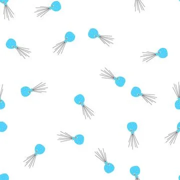 Pattern essential aroma sticks cartoon vector 库存插图
