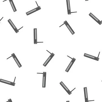Pattern ethernet dsl modem cartoon vector 库存插图