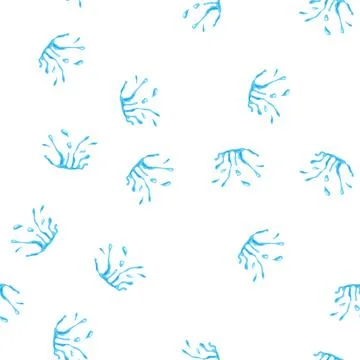 Pattern evaporation water drops cartoon vector 库存插图