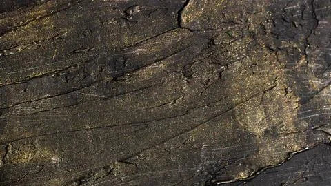 Pattern evening rough waves with golden shine Stock Photos