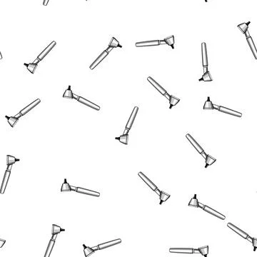 Pattern examination otoscope cartoon vector Ilustración de archivo