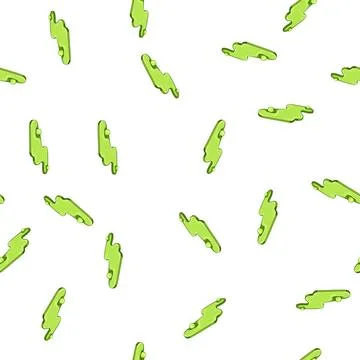 Pattern exhaust toxic puddle cartoon vector イラスト素材