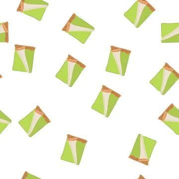 Pattern expandable throw blanket cartoon vector 库存插图