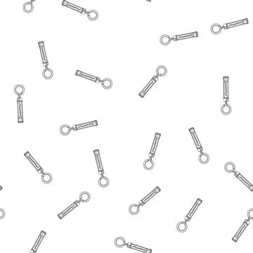 Pattern Expansion anchor bolt with eye hook for construction Stock Illustration