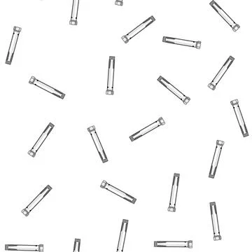 Pattern Expansion bolt providing strong fastening for construction and diy Stock Illustration