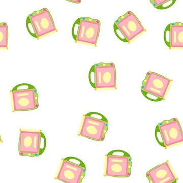 Pattern exploration educational toy cartoon vector 스톡 일러스트