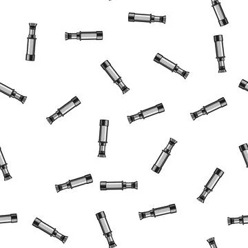 Pattern explore spyglass search cartoon vector Stock Illustration