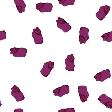 Pattern fabric blanket bed color icon vector Stockillustratie