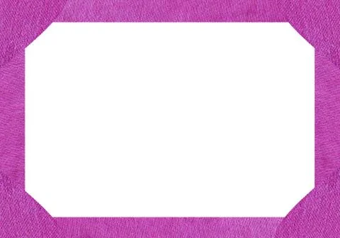 Pattern of fabric frame Stock Photos