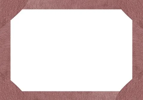 Pattern of fabric frame Stock Photos