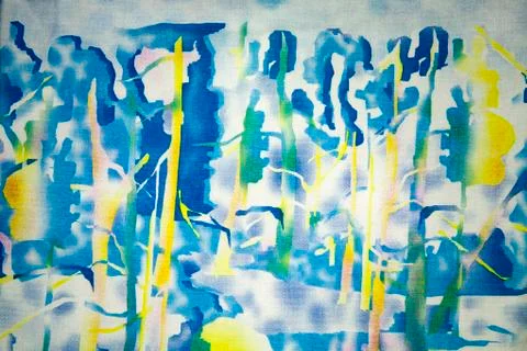 Pattern of fabric Stock Photos