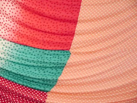 Pattern on the fabric Stock Photos