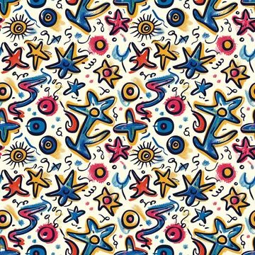 Pattern For Fabric Print Stock Illustration