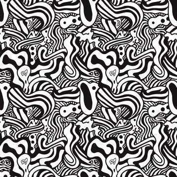 Pattern For Fabric Print Stock Illustration