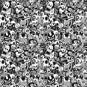 Pattern For Fabric Print Stock Illustration