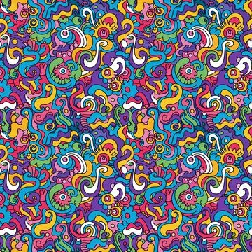 Pattern For Fabric Print Stock Illustration