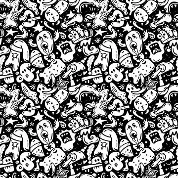 Pattern For Fabric Print Stock Illustration