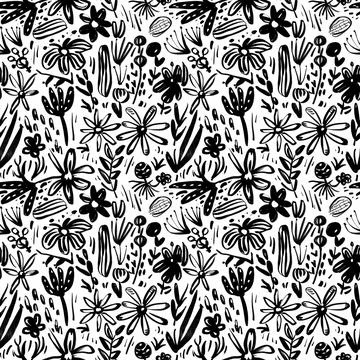 Pattern For Fabric Print Stock Illustration