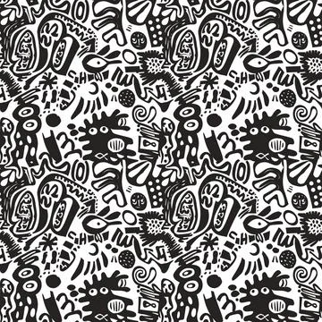 Pattern For Fabric Print Stock Illustration