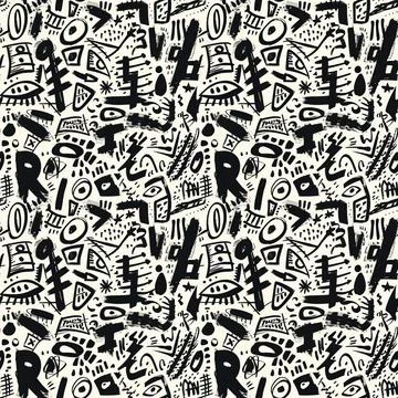 Pattern For Fabric Print Stock Illustration