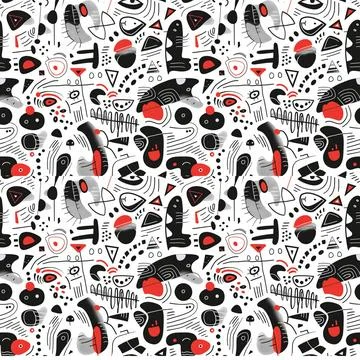 Pattern For Fabric Print Stock Illustration