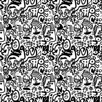Pattern For Fabric Print Stock Illustration