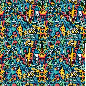 Pattern For Fabric Print Stock Illustration