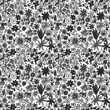Pattern For Fabric Print Stock Illustration
