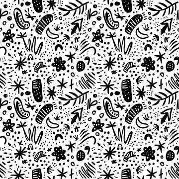 Pattern For Fabric Print Stock Illustration