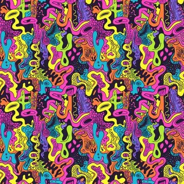 Pattern For Fabric Print Stock Illustration