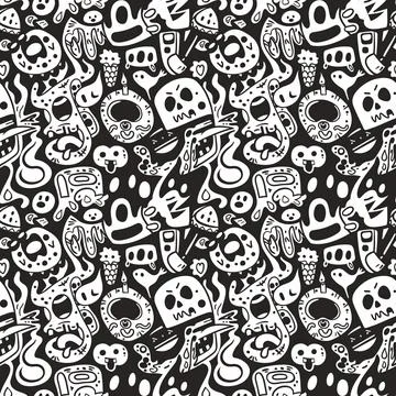 Pattern For Fabric Print Stock Illustration